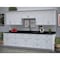 Craftmark Plymouth Shaker 36'' Wx24''Dx34.5'' H Ready To Assemble Wht Sink Base Kitchen Cabinet PWSB36 - alternate 3