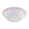 Ultra By Gibson Piper Point 12 Piece Opal Glass Dinnerware Set in White With Red Accents 138950.12 - alternate 6
