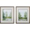 Homeroots Set of Two Green Forest Landscapes Framed Wall Art, 2PK 387749 - alternate 4