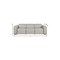 Homeroots 104" Light Gray Top Grain Leather Reclining Metal USB Sofa 720440 - alternate 10