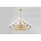Corbett Lighting Brahma 48.75 in. Chandelier Vintage Polished Brass/Bronze 489-49-VB/BRZ - alternate 6