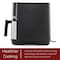 Megachef 8.5 Qt Bundle Electric Air Fryer in Black and Stainless Steel with 125 Piece Paper Liners 750123655M - alternate 9
