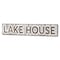 Homeroots 7" X 36" Gray Lake House Galvanized Metal Wall Decor 634369 - alternate 8