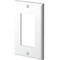 Leviton Faceplate, Number of Gangs: 1 Plastic, Light Almond 80401-00T - alternate 1
