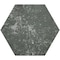 Apollo Tile 9 x 11 in. Textured Olive Green Porcelain Hexagon Wall and Floor Tile 8.07 sq ft/case, 16PK HEX88BORESMA - alternate 8