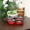 Gibson Home Casselman 7 piece Cookware Set in Red with Bakelite Snow Handle 108170.07 - alternate 4