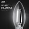 Feit Electric White B10 E12 (Candelabra) Filament LED Bulb Daylight 40 Watt Equivalence, 2PK BPCTC40950WFIL2 - alternate 9