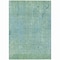 Homeroots 5' X 8' Teal Blue And Ivory Abstract Washable Indoor Outdoor Area Rug 631072 - alternate 8