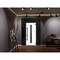 Vdomdoors Front Exterior Prehung Steel Door Ronex1055 Teak 2 Sidelight and Transom Window Sidelite Entry RONEX1055EXD-OAK-W16+36+16 X H80+16-LH-I - alternate 7