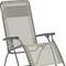 Homeroots 27" Gray Steel Outdoor Zero Gravity Chair 373473 - alternate 4