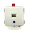 Gizmo Engineering Three Phase Power Alarm Buzzer volume 103dB - 2 ft, Enclosure 6X6X3 ingress protection IP65 PFA-3 - alternate 1