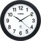 Lorell Analog Clock, Plastic, Quartz, 12" Dia. LLR60997 - alternate 1