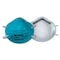 3M Particulate Respirator & Surgical Mask, N95, Level 2, Molded, Dual Straps, Metal Nose Clip, M, PK20 1860 - alternate 11