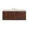 James Martin Vanities Amberly 60" Single Vanity, Mid-Century Walnut, w/ 3 CM Siberian Silestone Top 670-V60S-WLT-3SFR - alternate 10