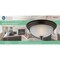 Boston Harbor Two Light Flush Mount Ceiling Fixture, 120 V, 60 W, 2-Lamp, A19 or CFL Lamp F51WH02-1005-ORB - alternate 3