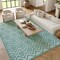 Homeroots 7' X 10' Aqua Indoor Outdoor Area Rug 522105 - alternate 9