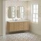 James Martin Vanities Laurent 60" Dbl Vanity, Light Natural Oak, w/3 CM Siberian Silestone Top w/FreePower Wireless Charger 545-V60D-LNO-FSFR - alternate 9