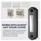 Newhouse Hardware Metal Lighted Door Chime Button Black BT5BL - alternate 9