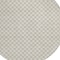 Homeroots 8' Beige And Ivory Round Floral Washable Indoor Outdoor Area Rug 610632 - alternate 9