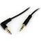 Startech.Com 3 ft Slim 3.5mm to Right Angle Stereo Audio Cable - M/M MU3MMSRA - alternate 1