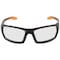 Klein Tools Safety Glasses, Anti-Fog & Anti-Scratch, Clear Lens, Black/Orange Frame, Full-Frame 60163 - alternate 9