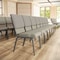 Flash Furniture Gray Dot Fabric Church Chair, PK4 4-FD-CH02185-SV-GYDOT-BAS-GG - alternate 10