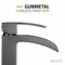 Anzzi Key Single Hole Single-Handle Vessel Bathroom Faucet in Gunmetal Black L-AZ097GK - alternate 6