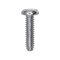 Auveco 10-24 x 3/4in Slotted Pan Head Type F Zinc Thread Cutting Screw, 100PK 5301 - alternate 1