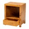 Bali & Pari Camira Modern and Contemporary Natural Light Mappa Real Burl Wood 1-Drawer Nightstand 249-13922-ZORO - alternate 9