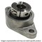 Edt FLANGEANGED BLOCK BEARING QF2PB7-12-LKHTV - alternate 1