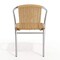 Flash Furniture Contemporary Restaurant Stack Chair, Aluminum and Beige Seat, Tan Back, 21.75 W 22" L 29 H TLH-020-BGE-GG - alternate 19
