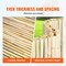 Vevor Natural Rolled Bamboo Fence Bamboo Panel 6 ft H x 8 ft L x 0.75 in D. JA-A127C - alternate 8