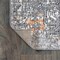 Jonathan Y Izmir Vintage Medallion Gray/Mustard/Turquoise 4 ft. x 6 ft. Area Rug RES101A-4 - alternate 8
