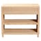 Bali & Pari Lanica Braided Natural Rattan Console Table 259-14511-ZORO - alternate 10