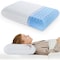 Healsmart Memory Foam Pillow, 24in x 16in, White 3A88HKPILWMEMORYSTD - alternate 1