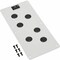 Eaton Tripp Lite series SmartRack Cable Gland Plate for NEMA-Rated Enclosure Cabinets, 6 Ports (0.5 in.) SRGP1KO - alternate 7