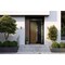 Vdomdoors Aluminum Door Cynex 6113 Natural Oak Entry Steel Metal Modern Painted W36+14xH80+12 Left Inswing CYNEX6113EXD-OAK-W36+14xH80+12-LH-I - alternate 6