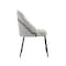 Manhattan Comfort Gracie Dining Chair in Stone and Black - Set of 2 2-DC100-BST - alternate 9