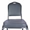 Leisuremod Cove Stackable PU Leather Dining Chair with Gold Speckle Metal Base CCBL-18BL - alternate 10