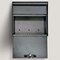 Mail Boss Metro Locking Wall-Mount Mailbox, Galaxy, 14/16-Gauge Steel 805943 - alternate 10