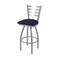 Holland Bar Stool Co 410 Jackie Stainless Steel 36in Swivel Bar Stool with Canter Twilight Seat 41036SS002 - alternate 1