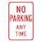 Sign Solutions Usa Parking Sign, 12 in W, Aluminum Sign, White DCS10DWT1218CUS00134 - alternate 1