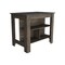 Homeroots Dark Brown and Brown 41in Kitchen Island With Storage 474092 - alternate 7