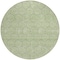 Homeroots 8' Sage And Ivory Round Geometric Washable Indoor Outdoor Area Rug 613532 - alternate 8