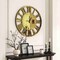 Homeroots 43" Gold Mirrored Acrylic Silent Analog Circle Wall Clock 635644 - alternate 9