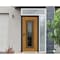 Vdomdoors Steel Door Ballucio 6644 Natural Oak Side and Top Exterior Window Sidelite Entry Door Painted W36+1 BALLUCIO6644EXD-OAKW-W36+14xH80+16-RH-I - alternate 5