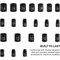 Neiko 0.375 in Dr. Impact Socket Set, SAE and Metric, Shallow 02432A - alternate 6