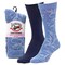 Railroad Sock Womens Crew Socks, 36% Cotton, 24% Polyester, 28% Nylon, 2% Spandex, Black/Grey/Navy/Print, 2 PK 643 - alternate 9