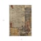 Homeroots 3' X 5' Khaki Charcoal And Terra Cotta Abstract Washable Indoor Outdoor Area Rug 606037 - alternate 9