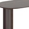 Homeroots 67" Walnut Solid Wood Oval Dining Table 721145 - alternate 5